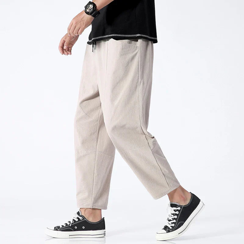 Kyoto Linen Pants – Relaxed & Breathable Style
