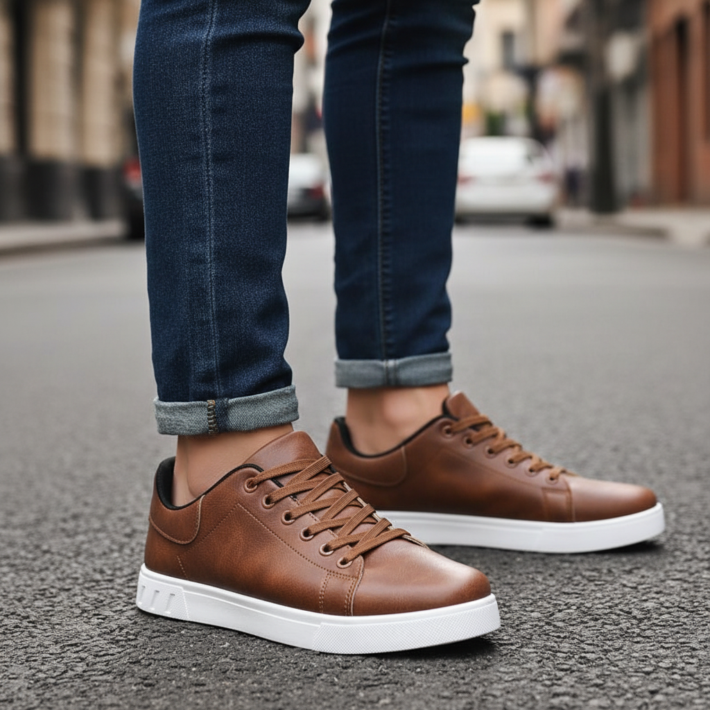 Massimo Leather Sneakers
