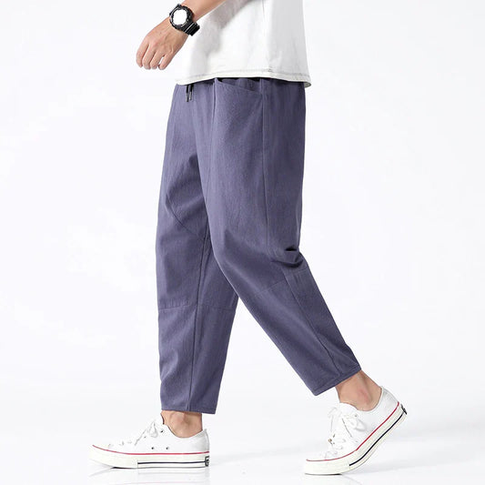 Kyoto Linen Pants – Relaxed & Breathable Style